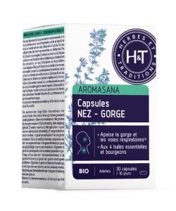 Aromasana - Capsules nez-gorge BIO, 30&nbsp;capsules